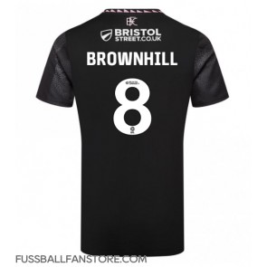 Burnley Josh Brownhill #8 Replik Auswärtstrikot 2024-25 Kurzarm